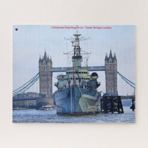 HMS Belfast Tower Bridge Londres Quebra-Cabeça