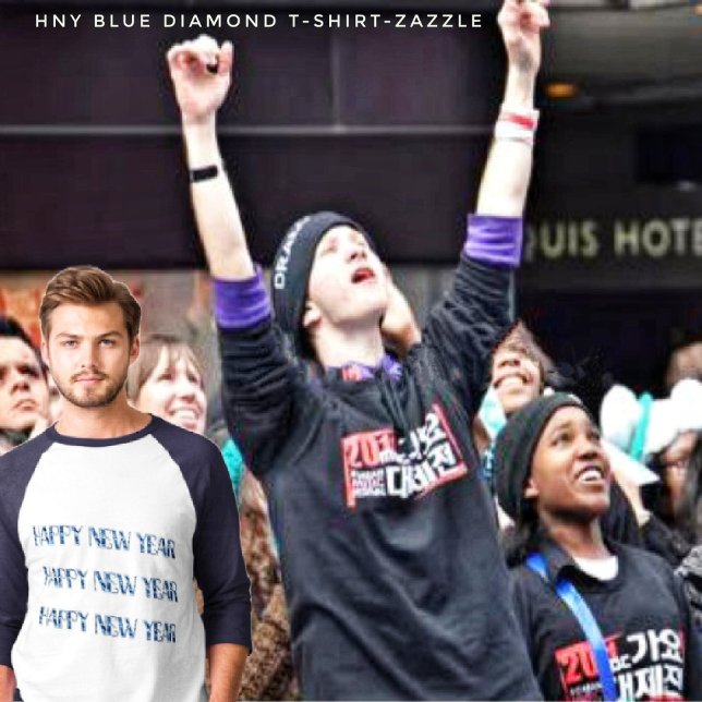HNY-Blue Diamond T-Shirt (Criador carregado)