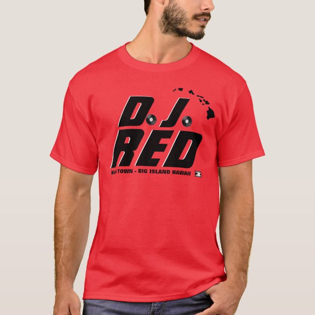 Ho Brah!.., D.J. Camisa Oficial RED (Frente)
