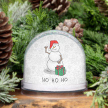 Ho Ho Feliz Papais noeis de Natal Bonito Snowman