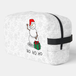 Ho Ho Feliz Papais noeis de Natal Bonito Snowman