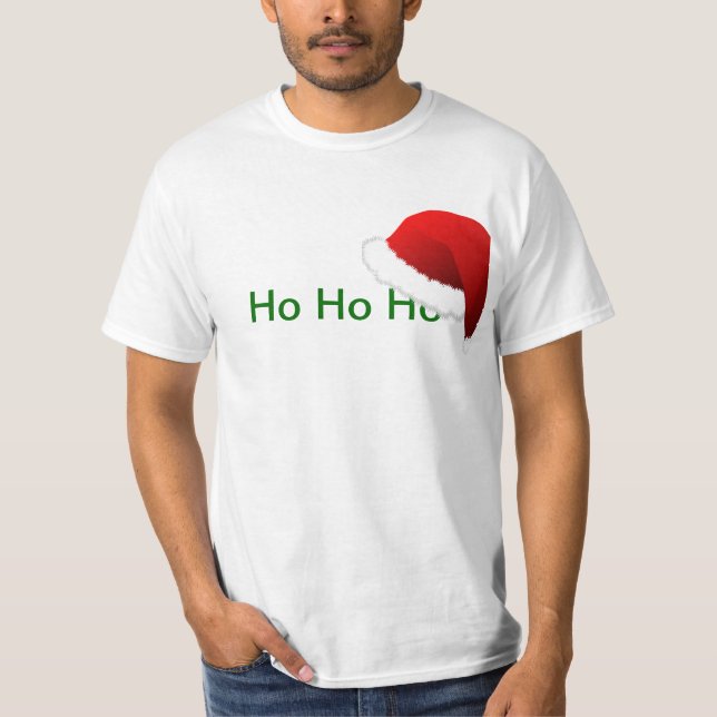 Ho Ho Ho camisa do Natal (Frente)