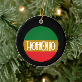 Ho Ho Ho - Enfeite de Natal