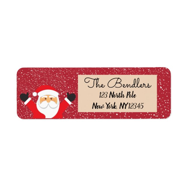 Ho! Ho! Ho! Etiqueta (Frente)