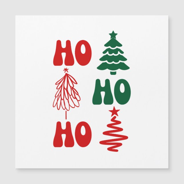 HO HO HO FELIZ NATAL (Frente)