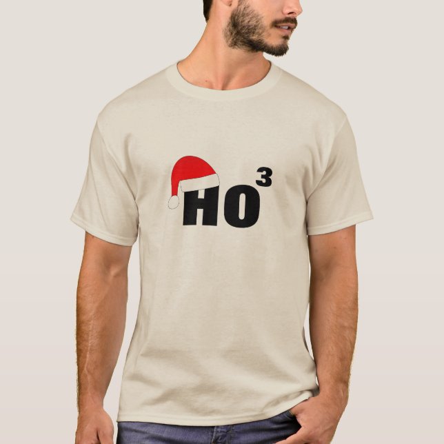 Ho Ho Ho Kerst t-shirt (Frente)