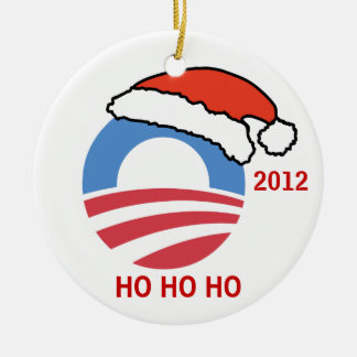 Ho Ho Ho ornamento de Obama