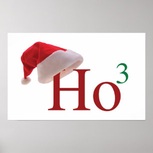 Ho Ho Ho poster do Natal