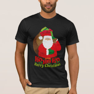 Ho Ho Ho t-shirt da obscuridade dos homens do
