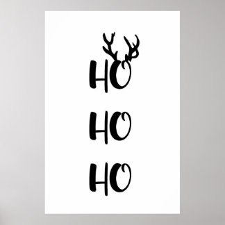 HO HO POSTER