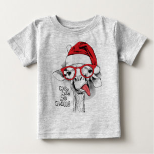 Ho Ho Y’all Giraffe Baby T-Shirt