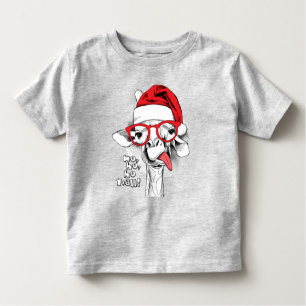 Ho Ho Y’all Giraffe Baby T-Shirts