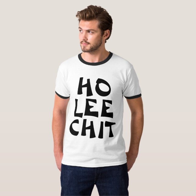 HO LEE CHIT T-shirts chinesas engraçadas (Frente Completa)