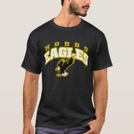 Hobbs Eagles arqueado rotulando o t-shirt