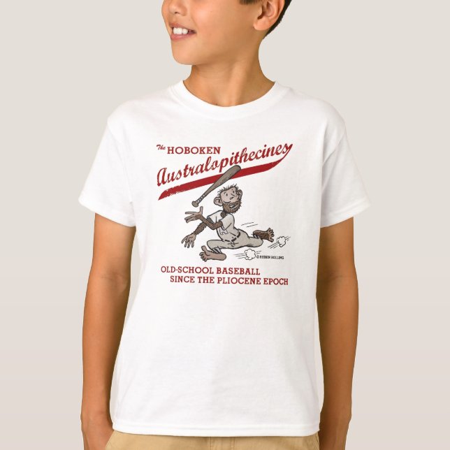 Hoboken Australopithecines - t-shirt infantil (Frente)