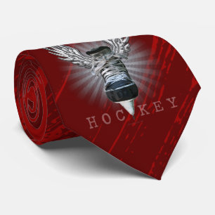 Hockey com asa, gravata personalizada