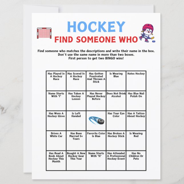 Hockey Encontre Alguém Que Jogue (Frente)