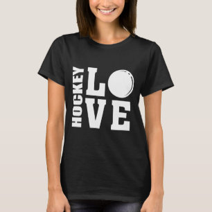 Hockey Love, t-shirt de hóquei em campo