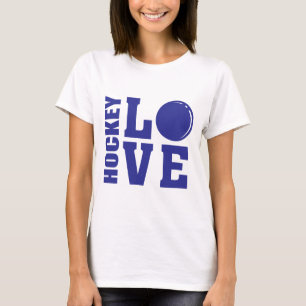 Hockey Love, t-shirt de hóquei em campo