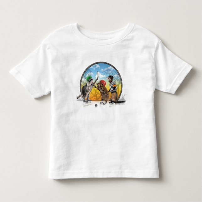 HockeyCritterClassic2 Toddler T-shirt (Frente)