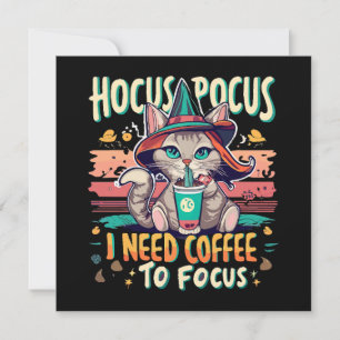 Hocus Focus - Preciso de café para me concentrar