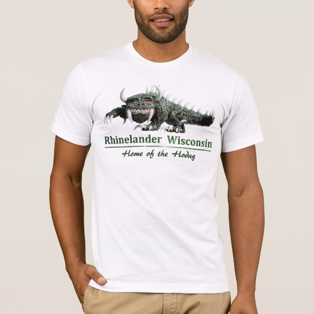 Hodag T feito na América T-Shirt (Frente)
