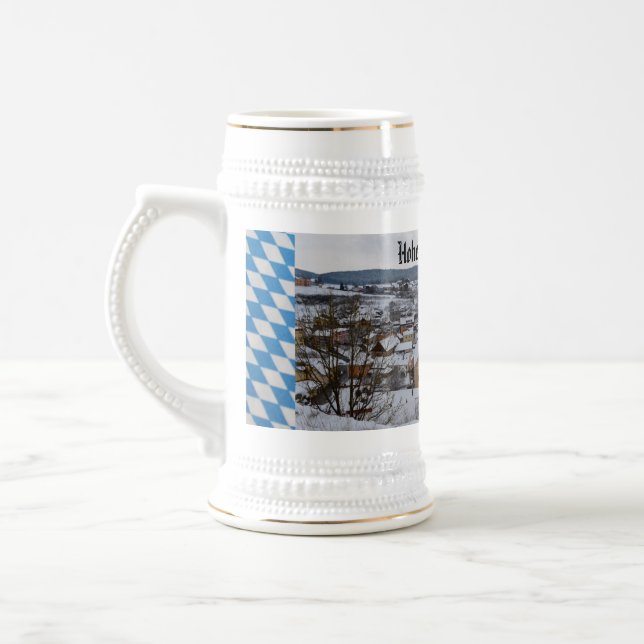 Hohenfels, caneca de cerveja da alemanha (Esquerda)