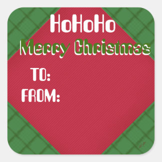 HoHo Feliz Natal Para e da Etiqueta