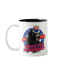 Hoho para presidente - caneca de cerâmica