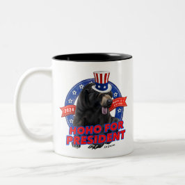 Hoho para presidente - caneca de cerâmica