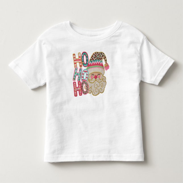 HOHOHO MERRY CHRISTMAS T-Shirt (Frente)