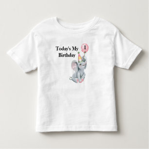 Hoje é a minha camiseta personalizada Toddler