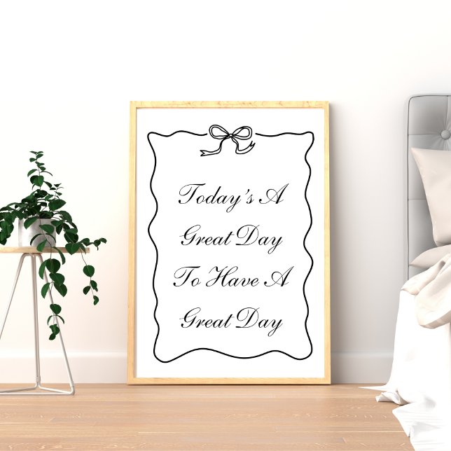 Hoje é Excelente dia para se ter um Poster de Exce (Criador carregado)