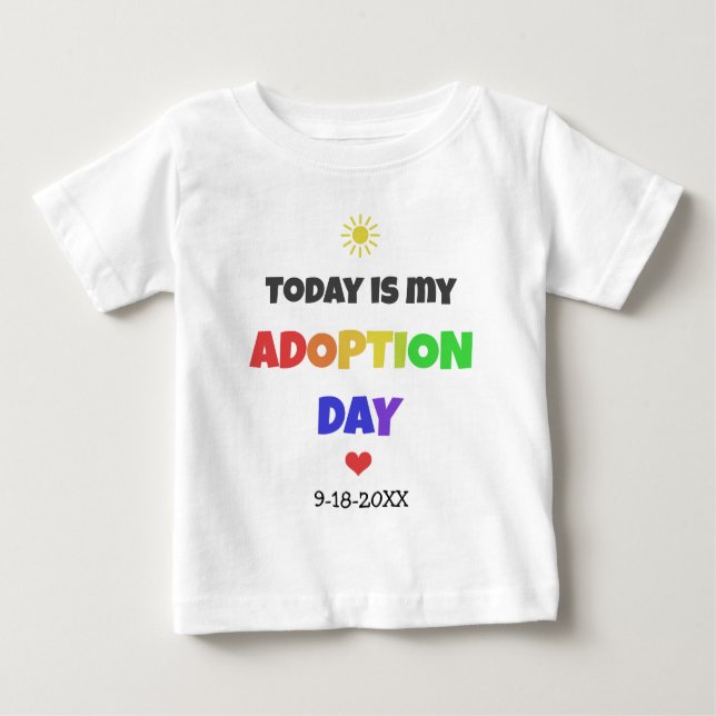 Hoje é minha camisa datado brilhante do dia da (Frente)