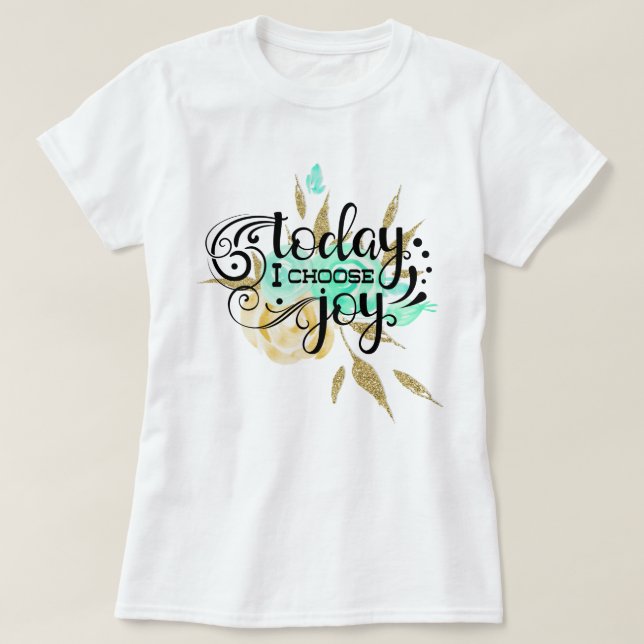 Hoje Escolho Joy Tank Top (Frente do Design)