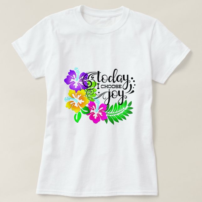 Hoje Escolho Joy Tank Top (Frente do Design)