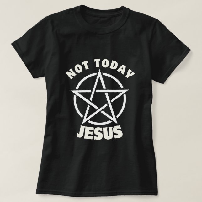 Hoje não é a camiseta das mulheres (Frente do Design)