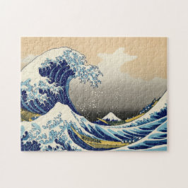 Hokusai o grande quebra-cabeça da onda