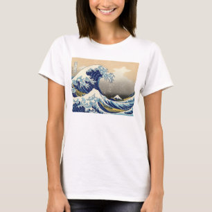 Hokusai o grande t-shirt da onda