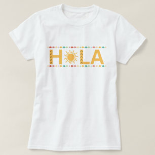 Hola Shirt,Hola Espanhol,Olá Camisa Espanhola