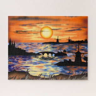 Holanda Quebra-cabeça Sunrise