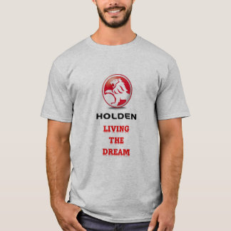 Holden t-shirt vivendo o sonho