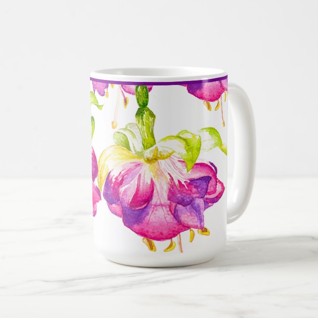 Holi numa caneca clássica (15 oz.) (Frente Esquerda)