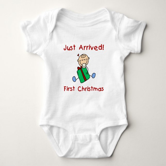 Holiday Baby Boy acabou de chegar Camisetas e pres (Frente)