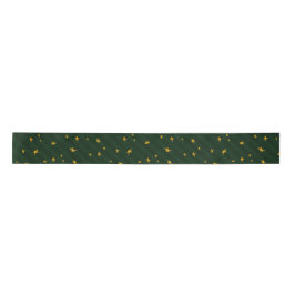 Holiday Green Yellow Star Stripe Christmas