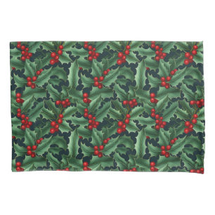 Holiday Holly Pillowcase