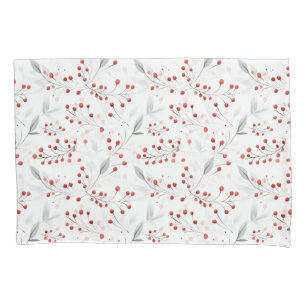 Holiday Holly Pillowcase