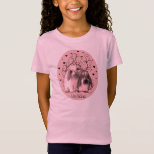 Holland Lops a camisa das meninas