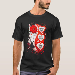 Hollow Knight Ghost 44 Camiseta Básica Preta