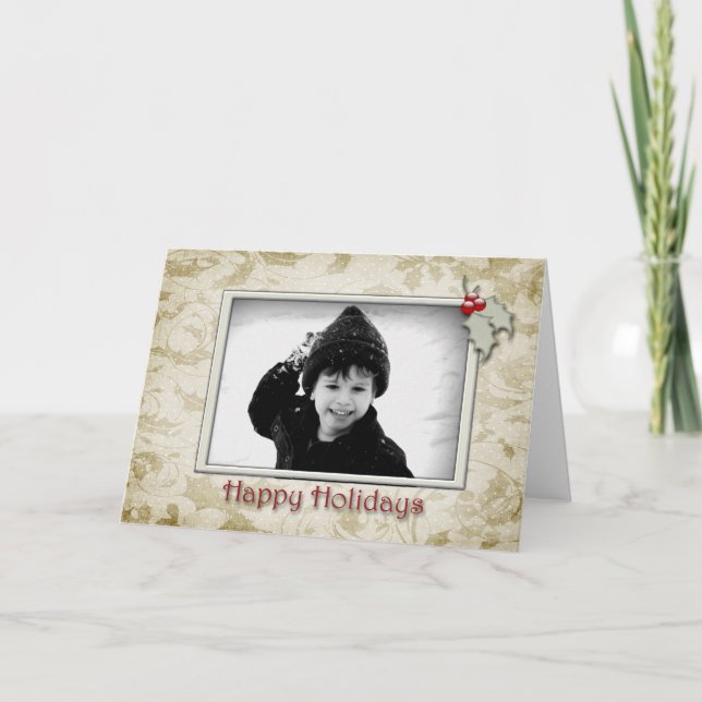 Holly Cartão com fotos (Frente)